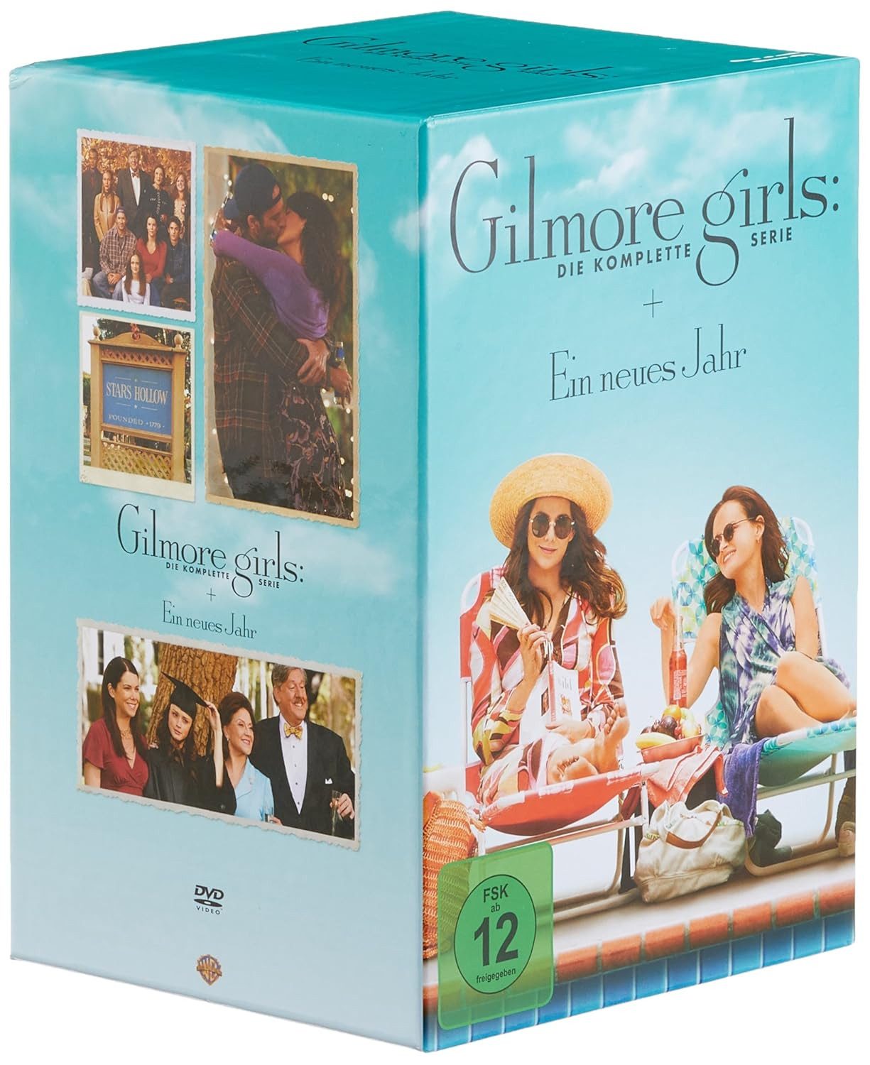 Universal Pictures DVD Gilmore Girls: Die komplette Serie + Ein neues Jahr, (44-St., Box-Set), Enthält Staffel 1-8 + Ein neues Jahr