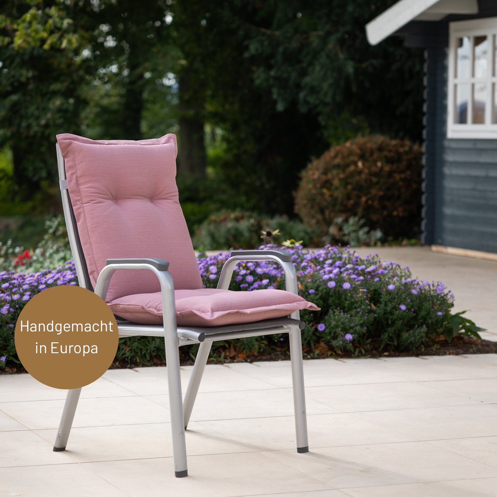 Herlag Polsterauflage Ava, Gartenstuhlauflage Niedriglehner 103x50x9cm günstig online kaufen
