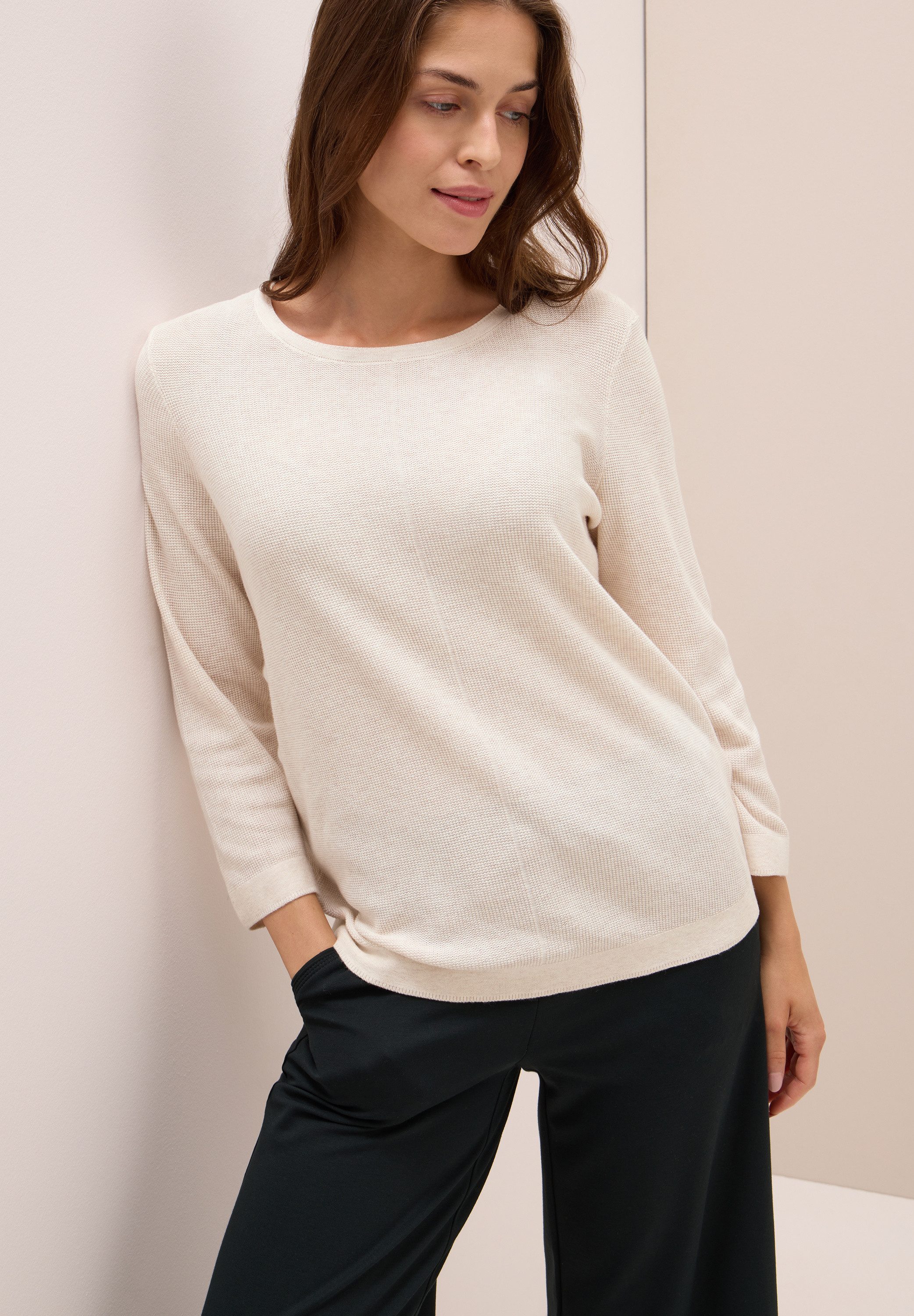 CECIL Strickpullover aus Feinstrick