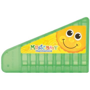 EDUPLAY Lernspielzeug Mini Mundharmonika, 15,4 x 9,8 x 1 cm, Kunststoff