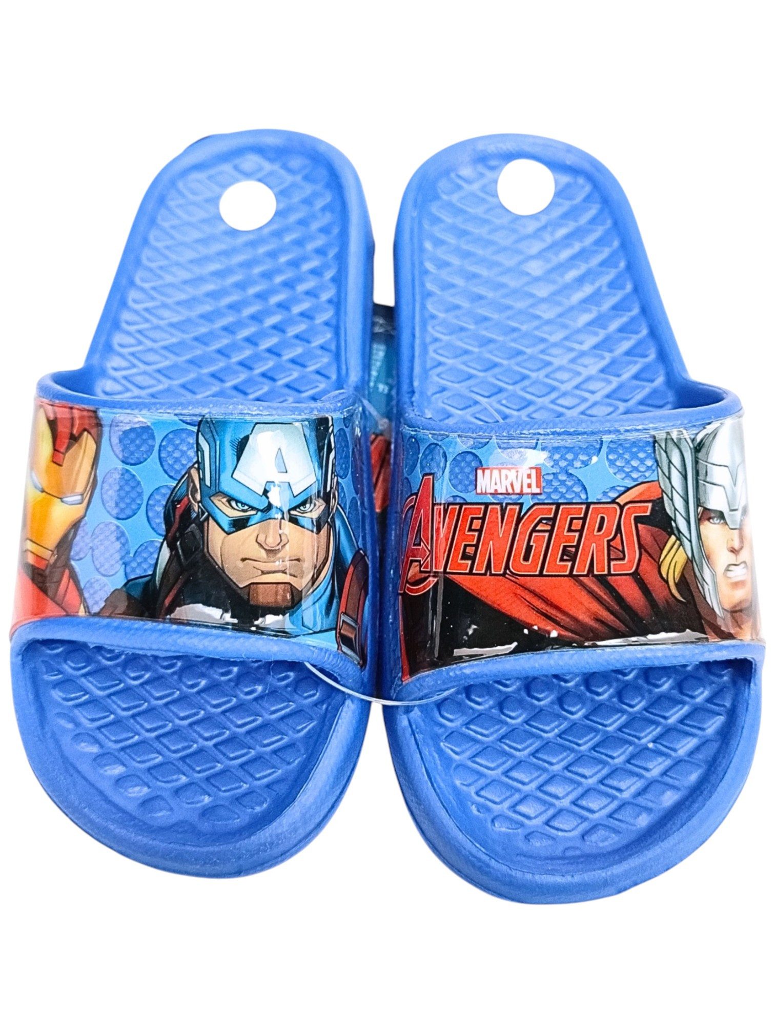 The AVENGERS MARVEL Badeschuh (2-tlg) Jungen Schlappen Größe 24 - 31