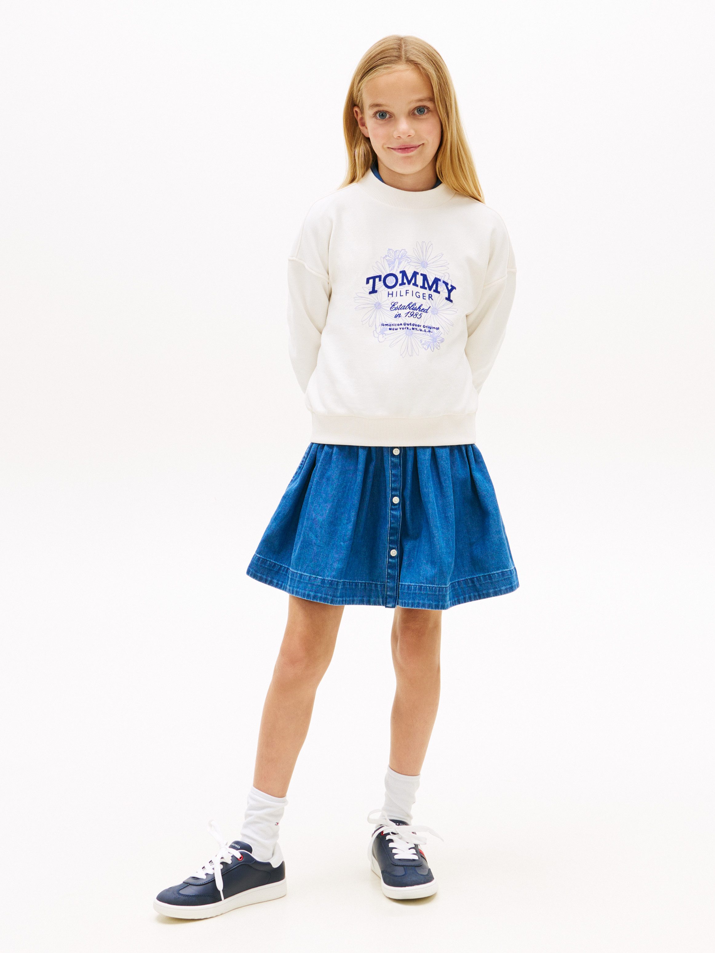 Tommy Hilfiger Sweatshirt Regular fit, Kinder bis 16 Jahre