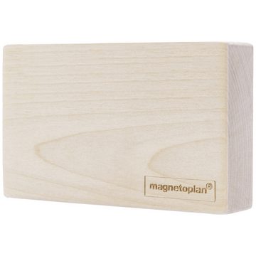 magnetoplan® Tafel Magnetoplan Stiftehalter magnetisch (B x H) 114 mm x 70 mm Birke