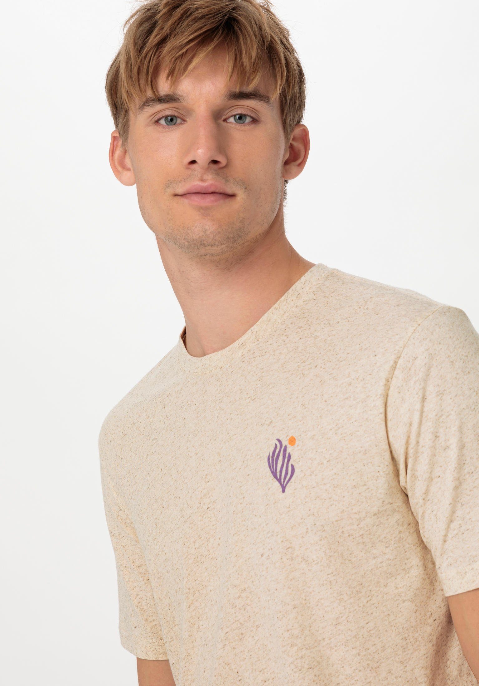 Hessnatur T-Shirt Regular aus Bio-Baumwolle mit Hanf (1-tlg)