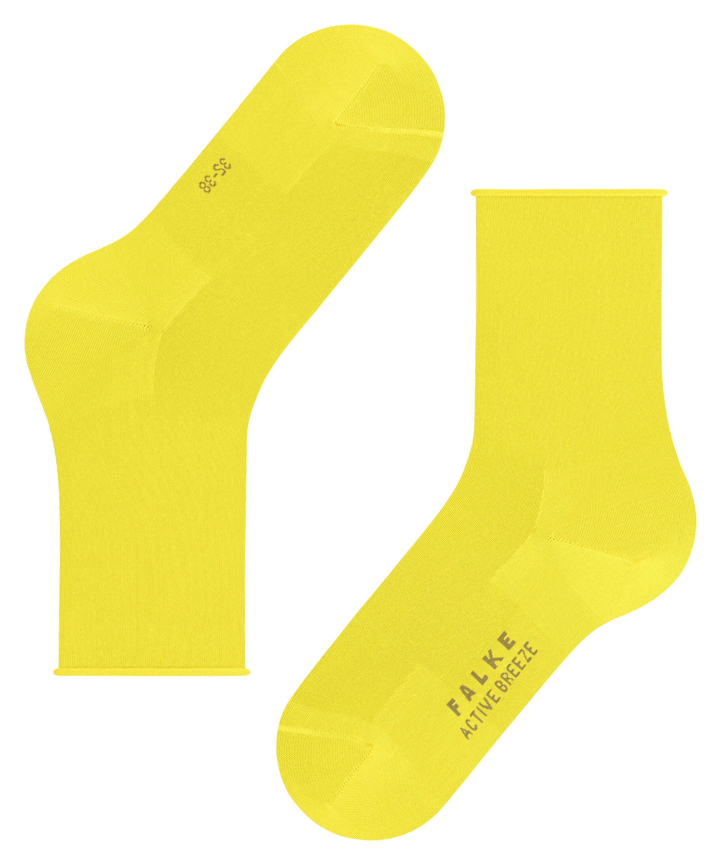 FALKE Socken Active yellow-green Breeze (1-Paar) (1390)