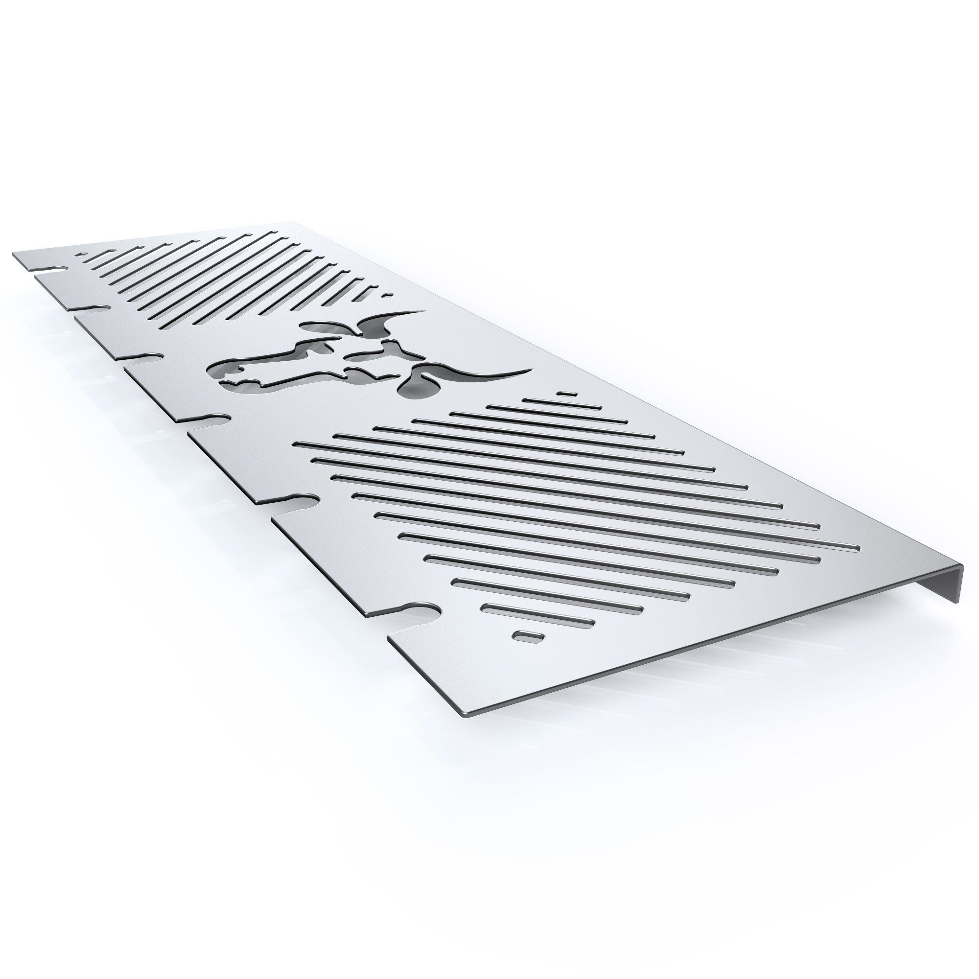 tuning-art Warmhalte-Grillrost WH18 Edelstahl Warmhalterost passgenau für Napoleon Prestige 500