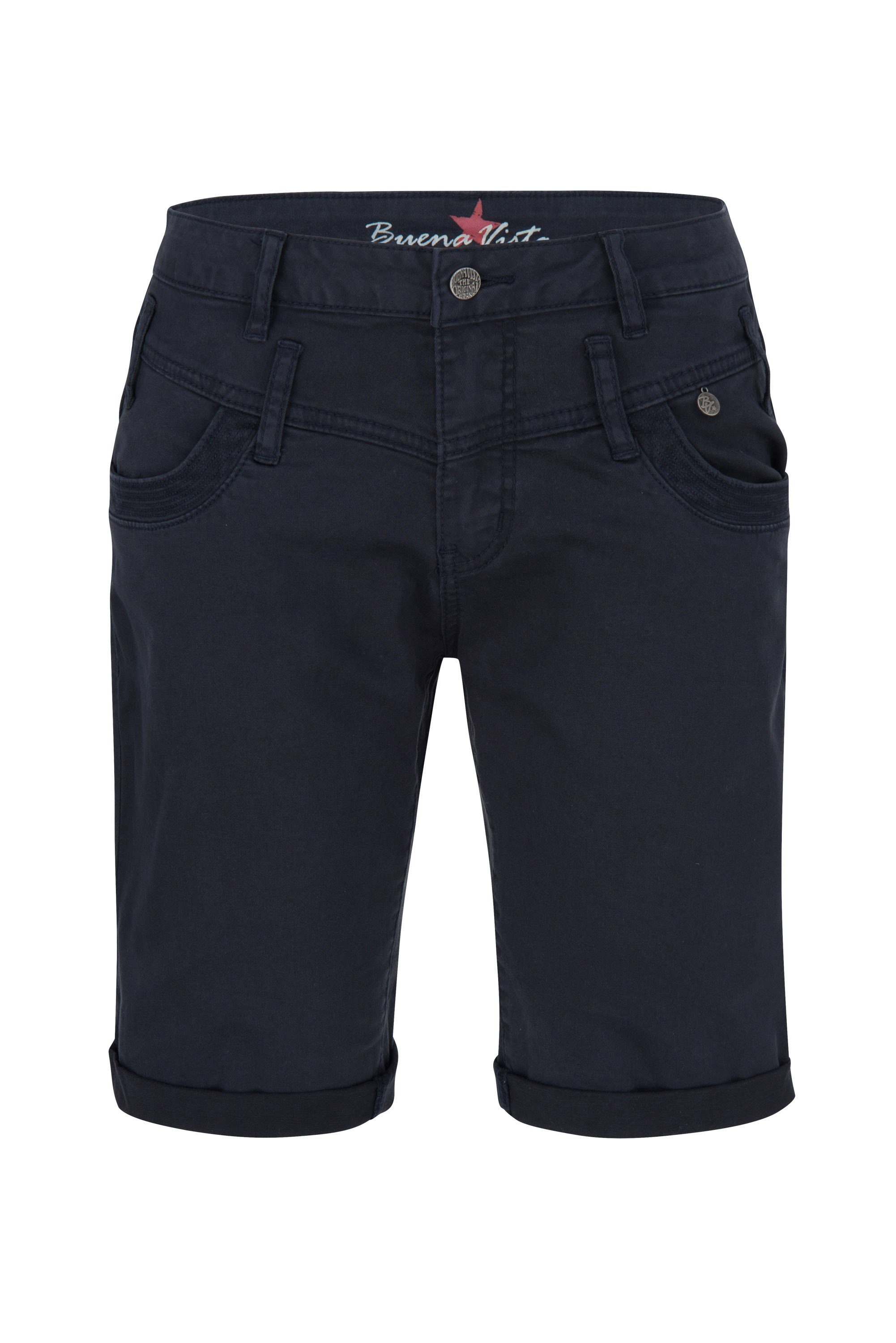Stretch-Jeans BUENA VISTA FLORIDA SHORT dark blue 2106 J5746 502.1177 - Stretch