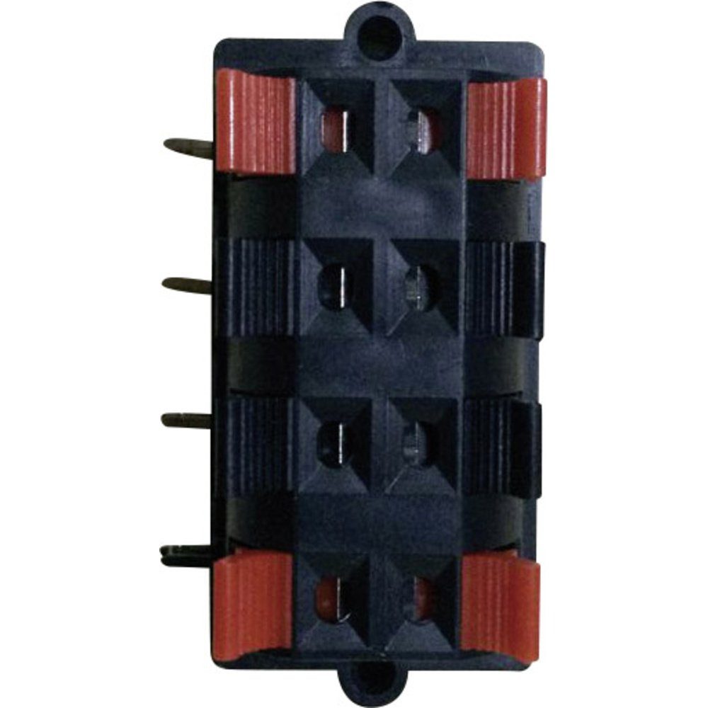 TRU COMPONENTS 737763 Lautsprecher-Steckverbinder Buchse, Einbau horiz Audio- & Video-Adapter