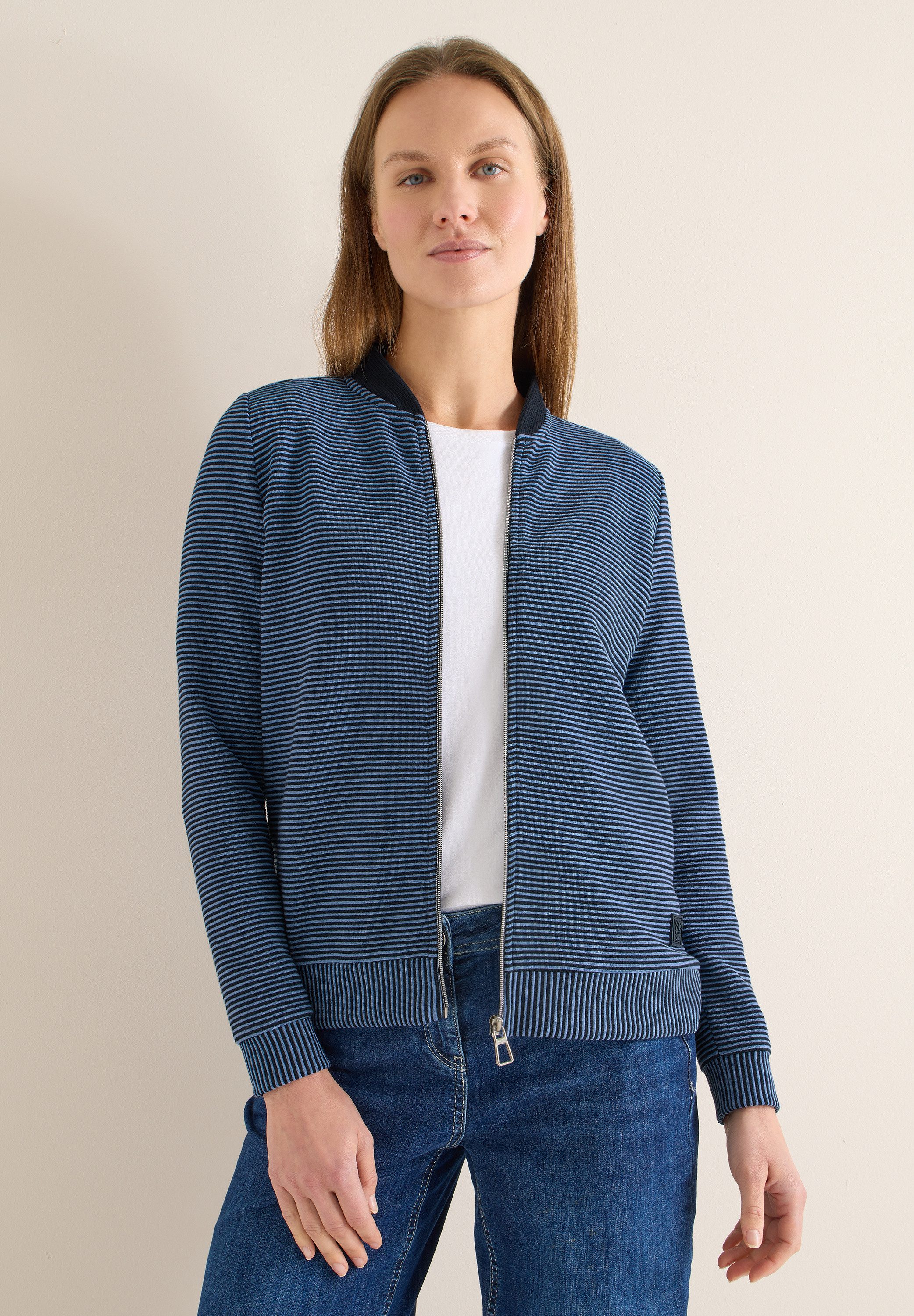 CECIL Cardigan mit Ottoman-Struktur