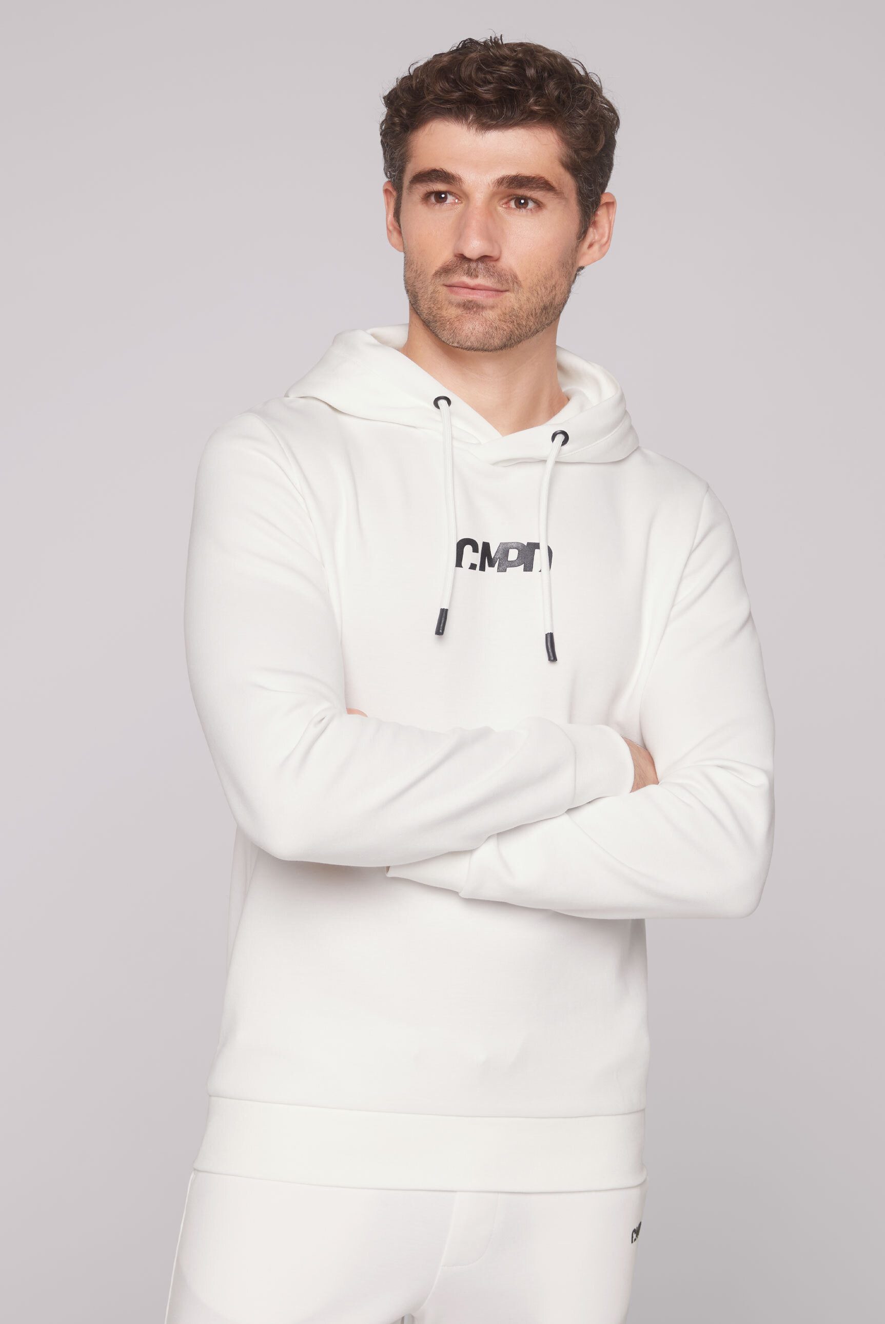 CMPD Kapuzensweatshirt mit Baumwolle