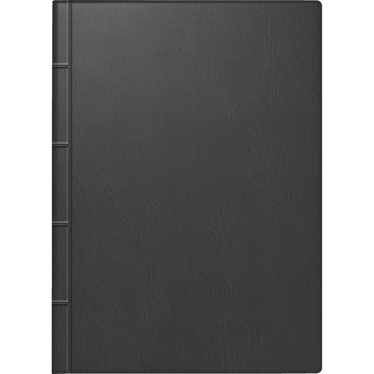 GLOCKEN Taschenkalender Taschenkalender 10x14cm schwarz Kalendarium 2027 (5 Stück)