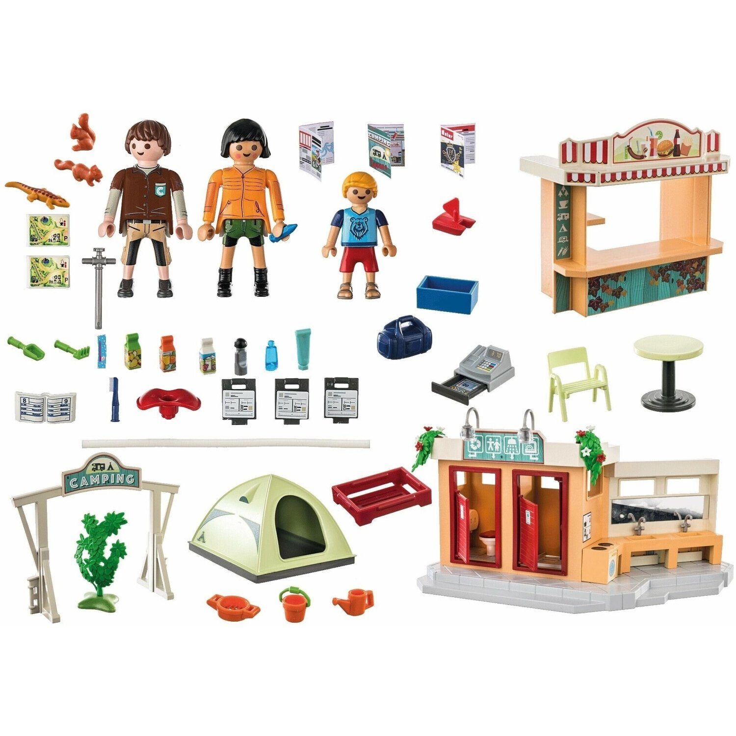 Playmobil® 71424 Campingplatz Konstruktions-Spielset günstig online kaufen