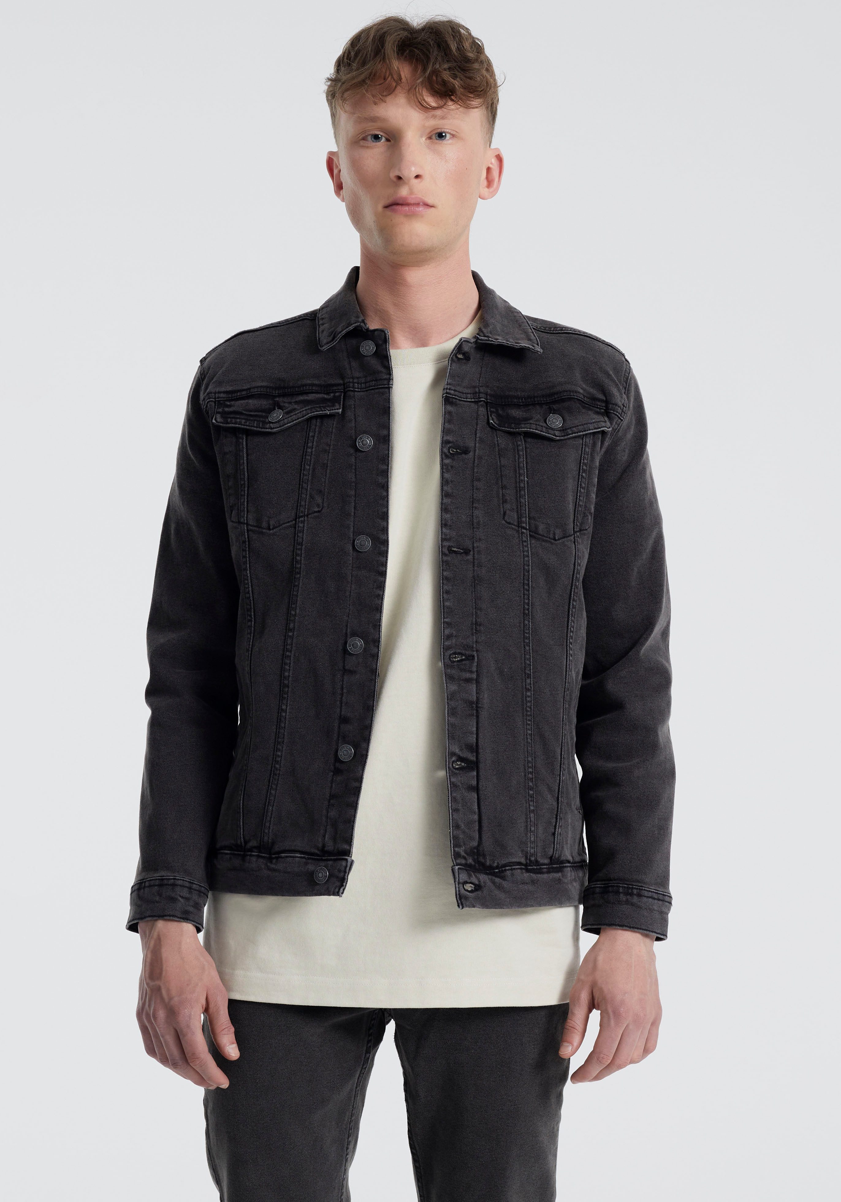 DENIM PROJECT Jeansjacke im klassischen Look günstig online kaufen