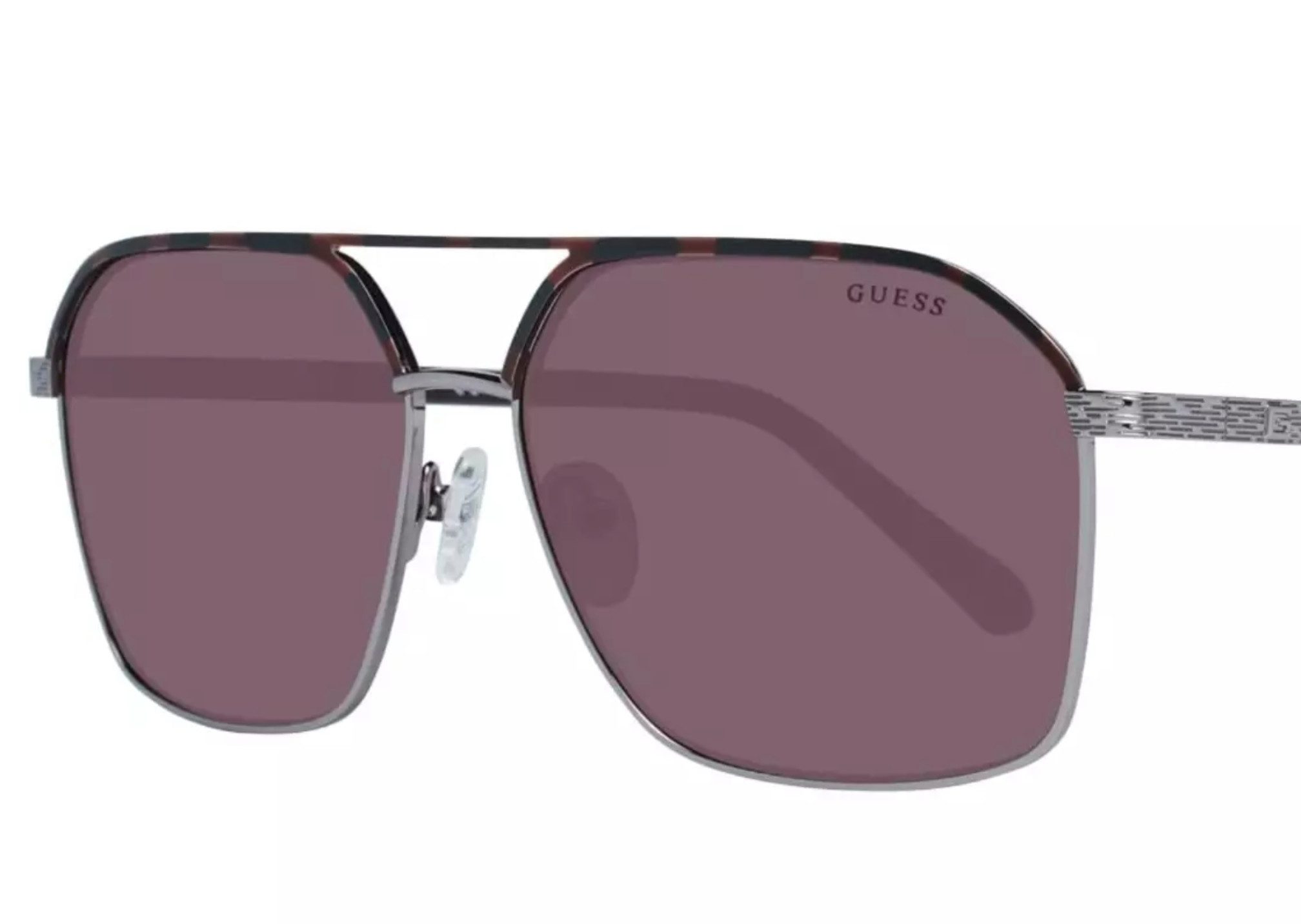 Guess Sonnenbrille Fliegerbrille Sunglasses Brille Mit Etui Tasche Linsen: Farbverlauf - Schutz: 100% UVA & UVB