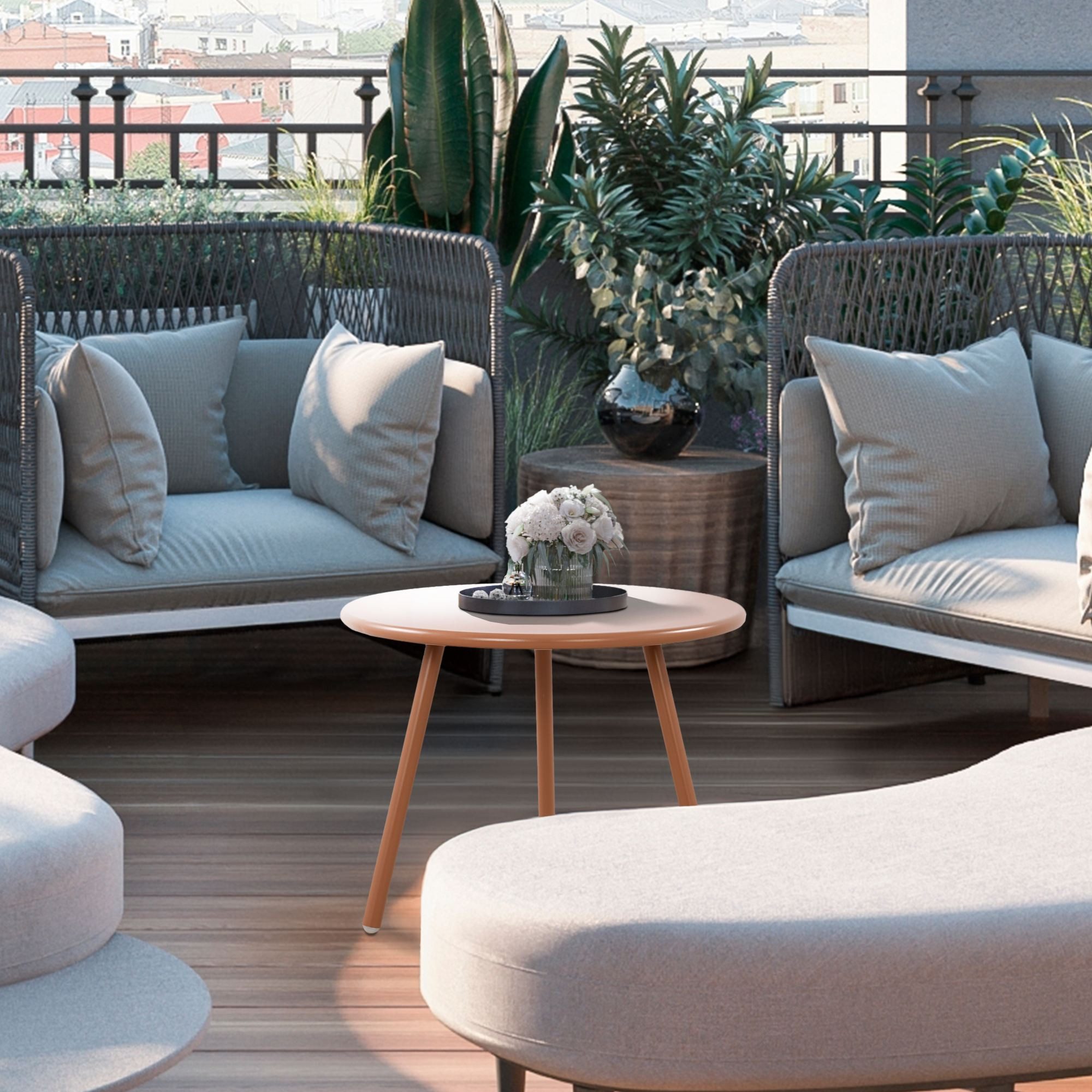 CLP Couchtisch Minot (1er), Loungetisch wetterbeständig und UV-beständig