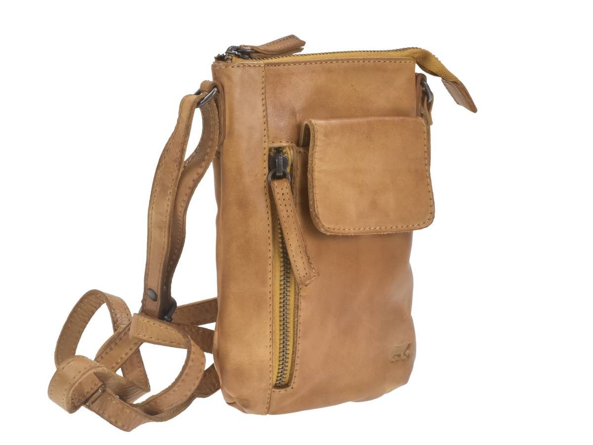 Bear Design Umhängetasche "Senna" Cow Lavato Leder, Handytasche zum Umhängen, Leder, Umhängetasche