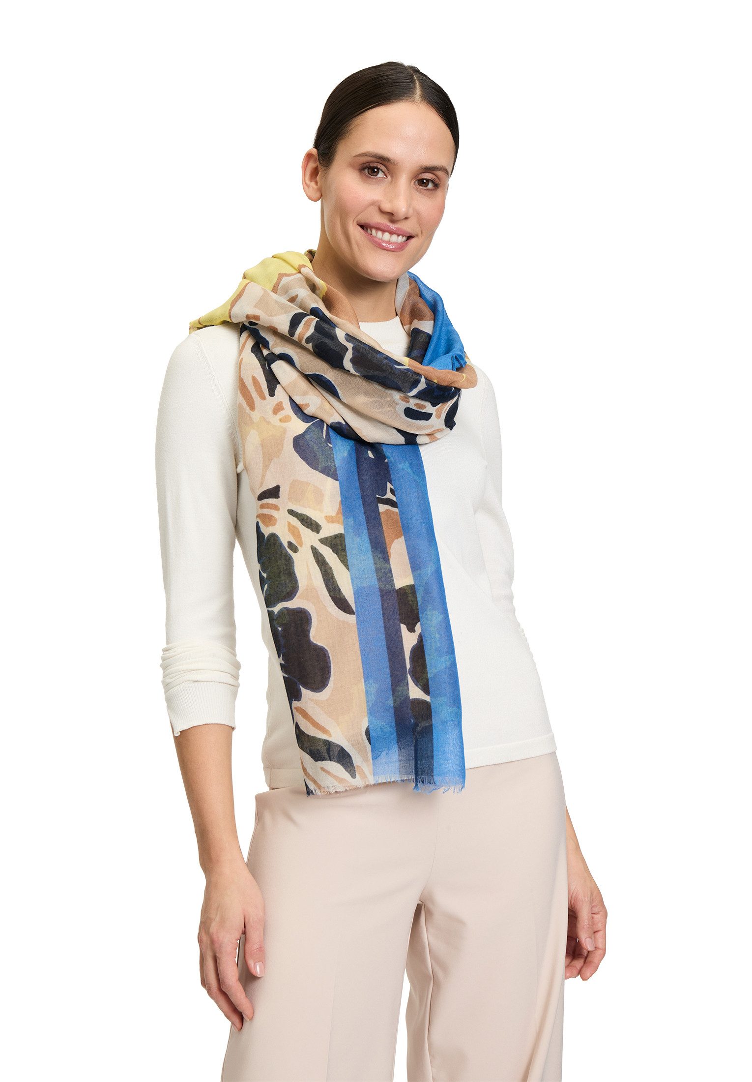 Modetuch Betty Barclay Damen Tuch mit Blumenprint