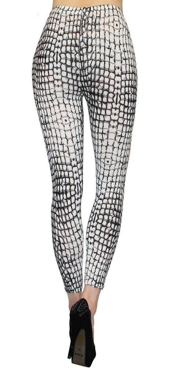 dy_mode Leggings Damen Leggings Tiger Muster günstig online kaufen