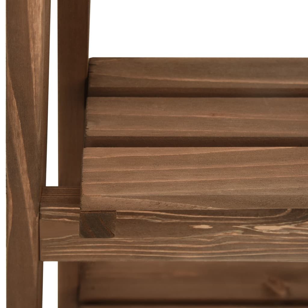 vidaXL Blumenständer Blumenständer 3 Stufen 40 x 30 x 90 cm Tanne Massivholz