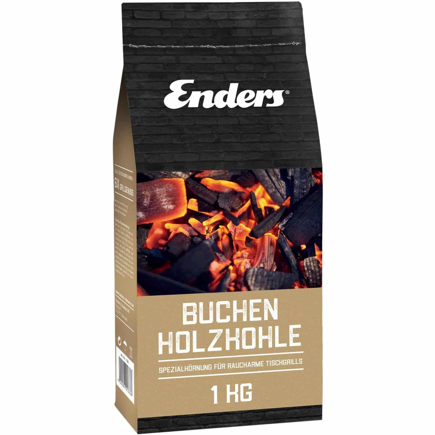 Enders® Holzkohlegrill, Buchen Grillkohle (6,99/1kg)