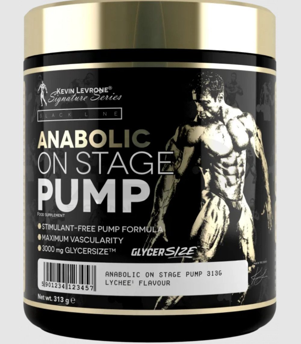 Kevin Levrone Kevin Levrone Anabolic On Stage Pump 313g Pulver, 1 er Dose, Packung à 1 St., 313 g, Enthält GlycerSize™, patentierte Pre-Workout-Formel