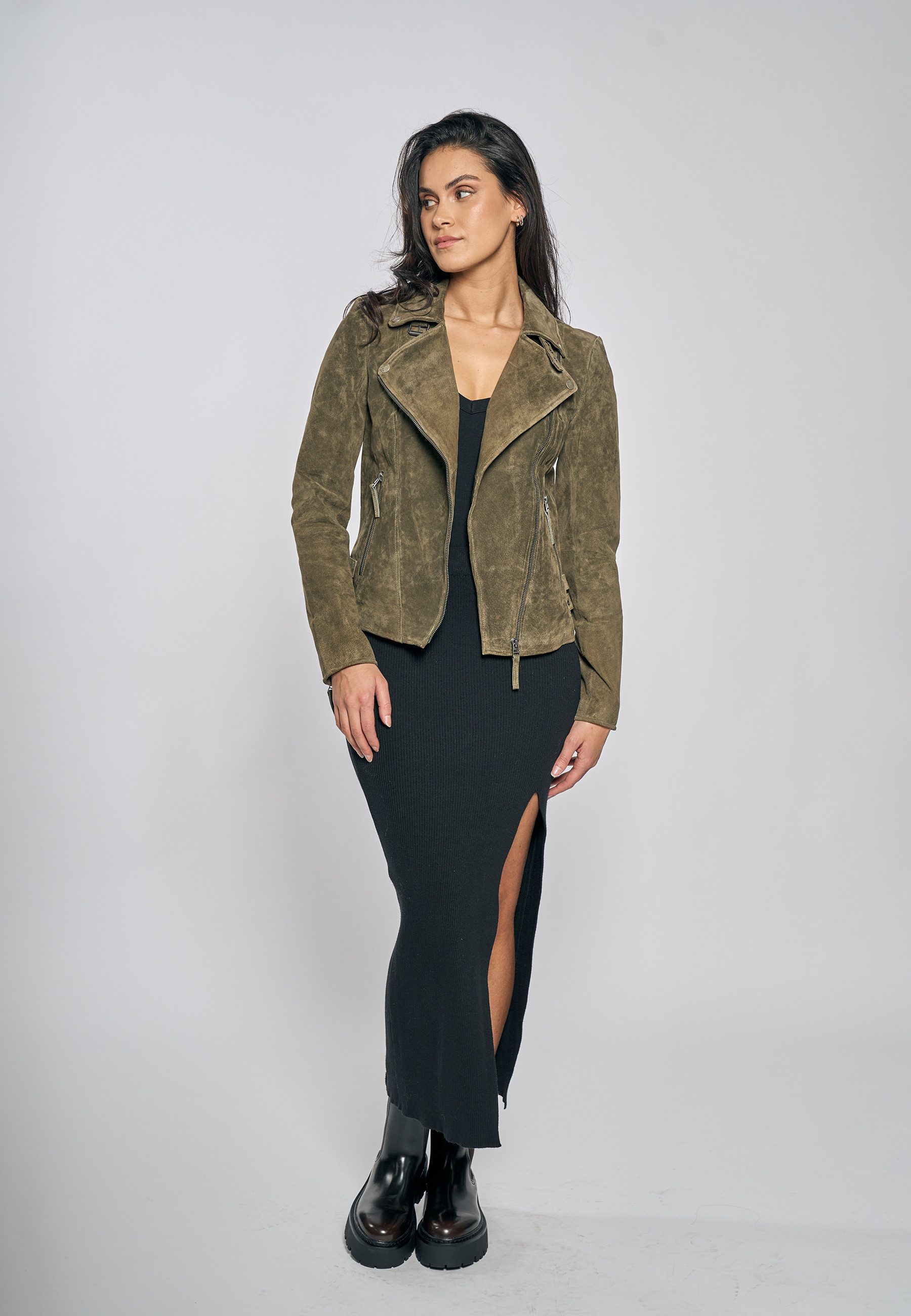 Freaky Nation Lederjacke Taxi Driver-FN