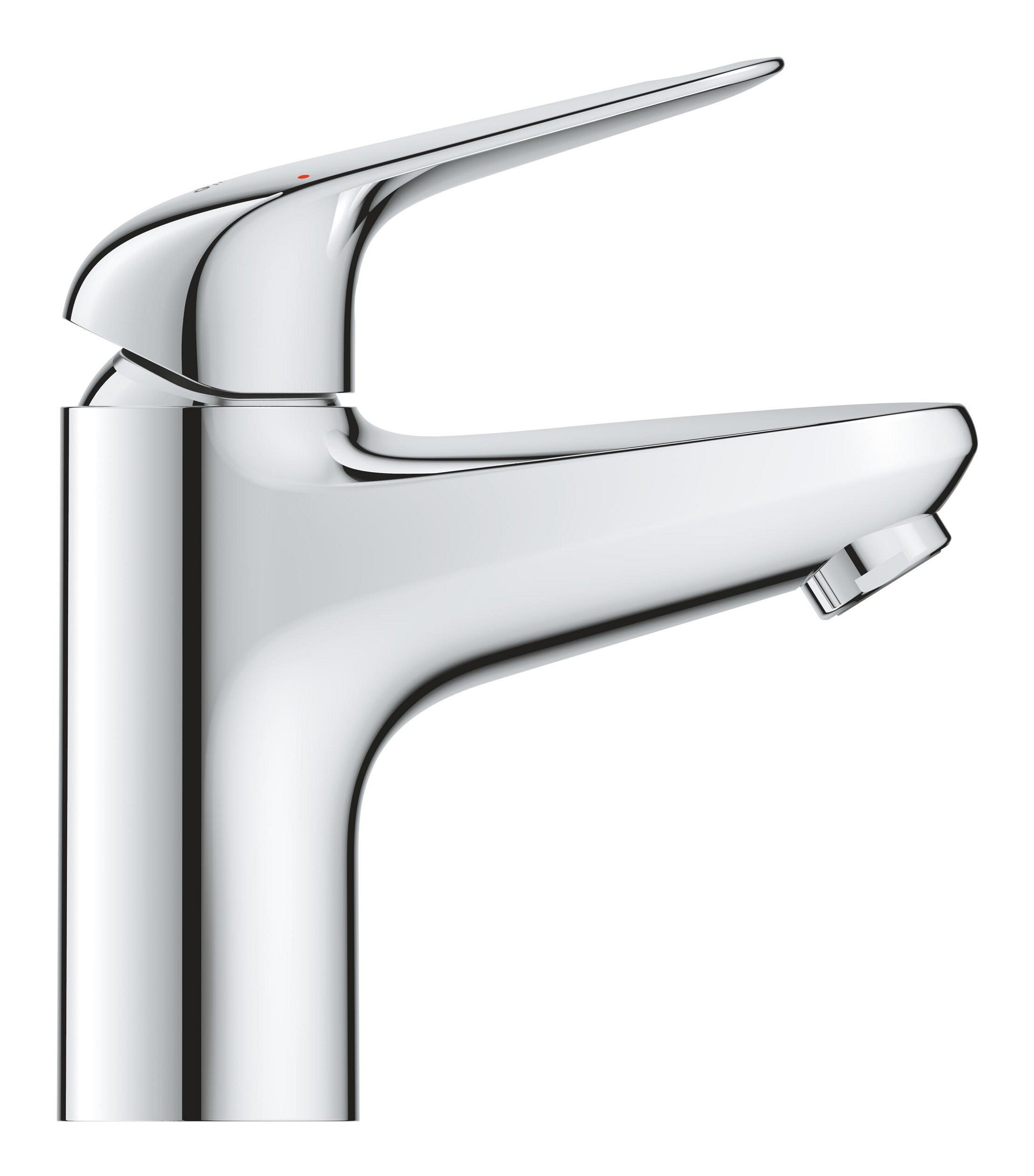 Grohe Waschtischarmatur Swift Einhand-Waschtischbatterie mit Push-open Ablaufgarnitur S-Size - Chrom