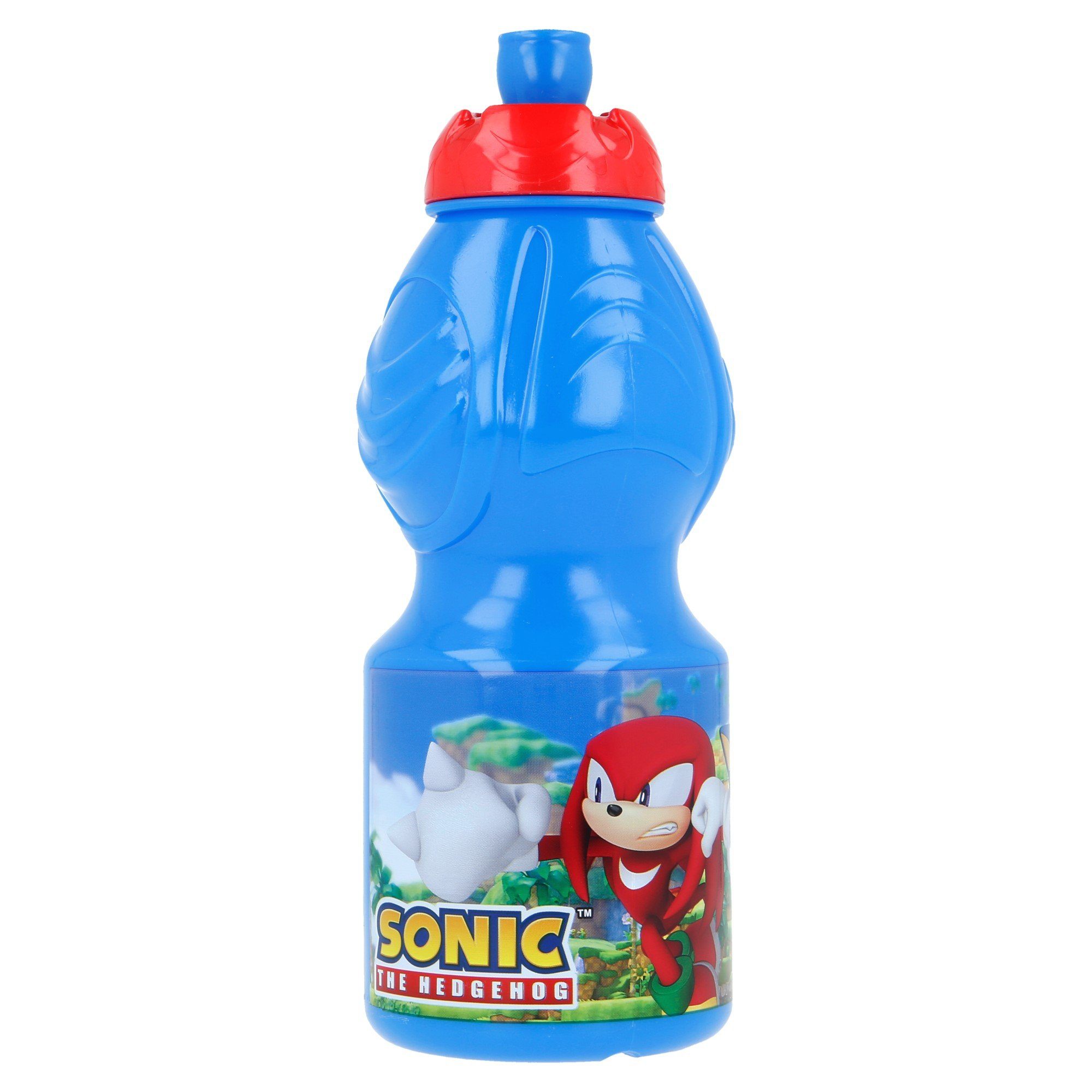 the (2-tlg) - SEGA Sonic Trinkflasche, Sonic und teiliges Lunch Brotdose - Set Lunchbox Hedgehog 2