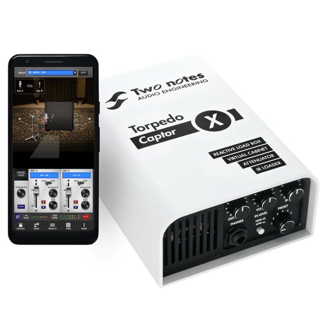 Two Notes Audio Engineering E-Gitarre Two Notes Torpedo Captor X 16 Ohm Loadbox