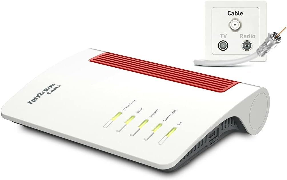 AVM FRITZ!Box 6660 Cable mit Modem In­te­grier­tes Modem WLAN-Router
