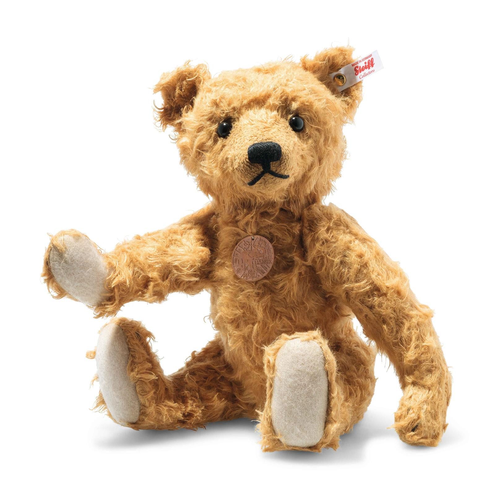 Dekofigur Steiff Teddybär Linus 35 cm rotbraun 006104