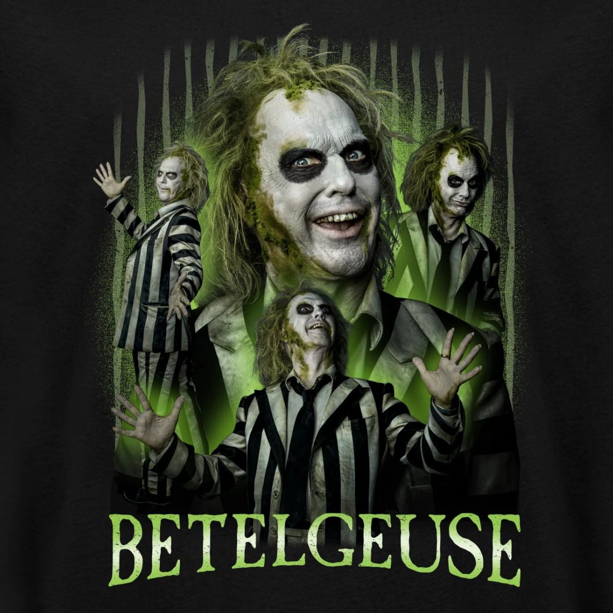 Spreadshirt T-Shirt Beetlejuice 2 Betelgeuse Cooles Design In Grün Männer Kontrast T-Shirt (1-tlg)