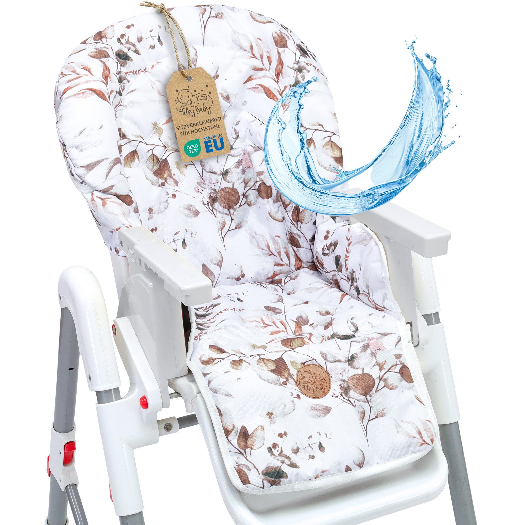 Totsy Baby Sitzverkleinerer für Hochstuhl Baby Sitzkissen Kinderstuhl Cover Sitzauflage Cover