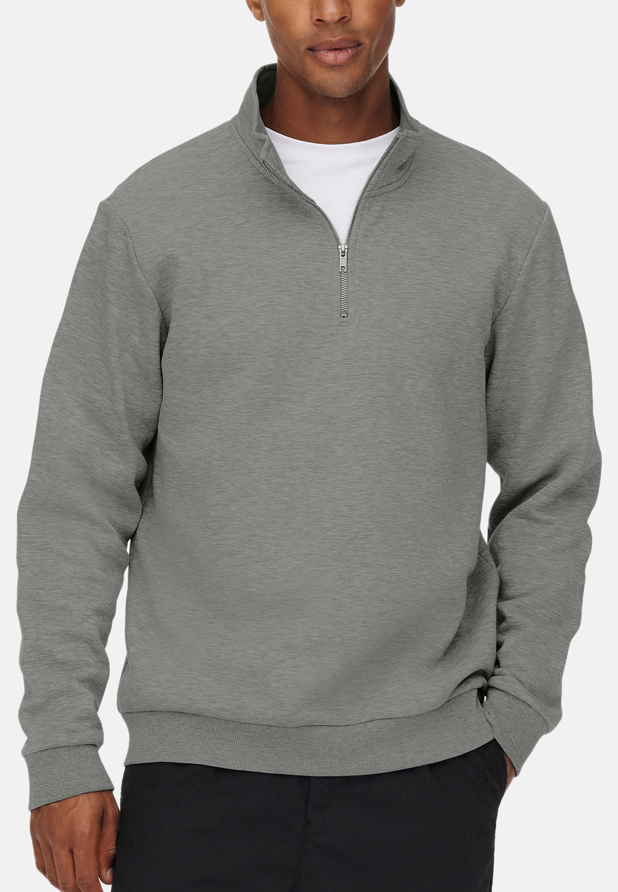 ONLY & SONS Sweatshirt Ceres (1-tlg) Sweattroyer - Baumwolle - Atmungsaktiv - Weiche, gebürstete Innenseite