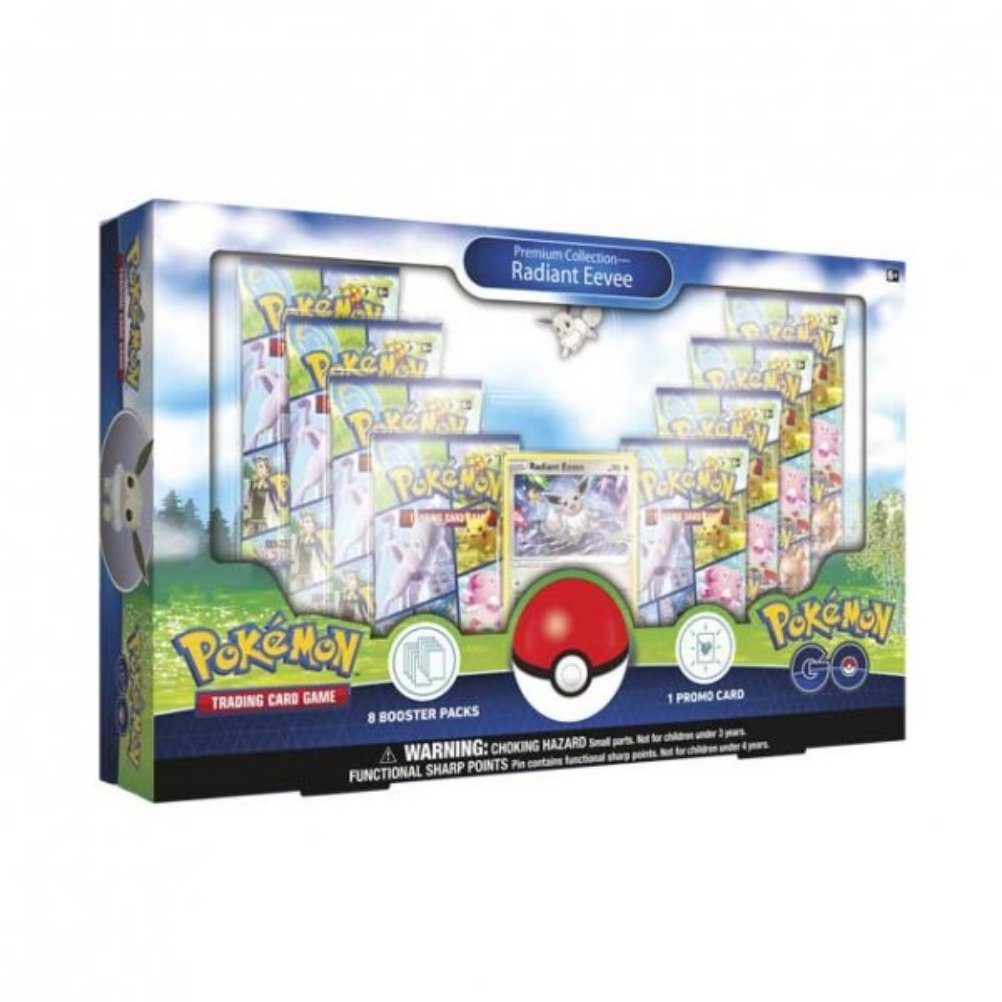 The Pokémon Company International Sammelkarte Pokémon GO Radiant Eevee Premium Collection (englisch cards)