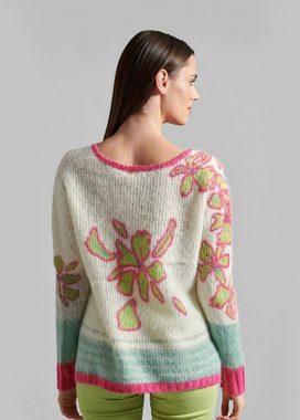 eve in paradise V-Ausschnitt-Pullover Brigitte aus weicher Alpakawolle