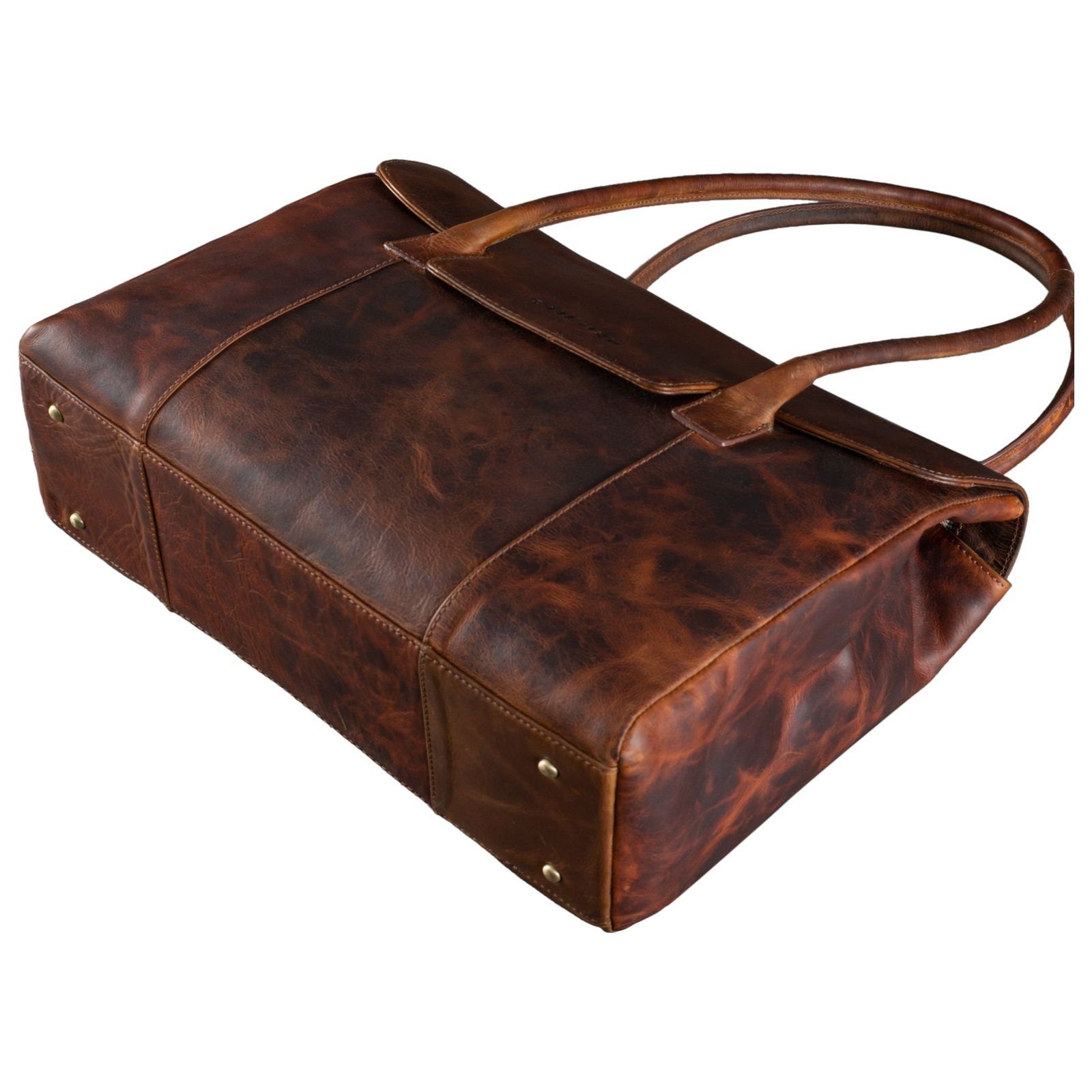 STILORD Handtasche "Carrie" Handtasche Shopper Damen Leder Umhängetasche – Bild 5 von 5