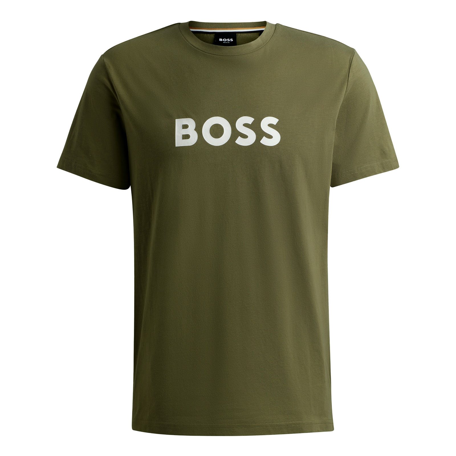 BOSS T-Shirt T-Shirt RN mit großem Markenprint auf der Brust günstig online kaufen