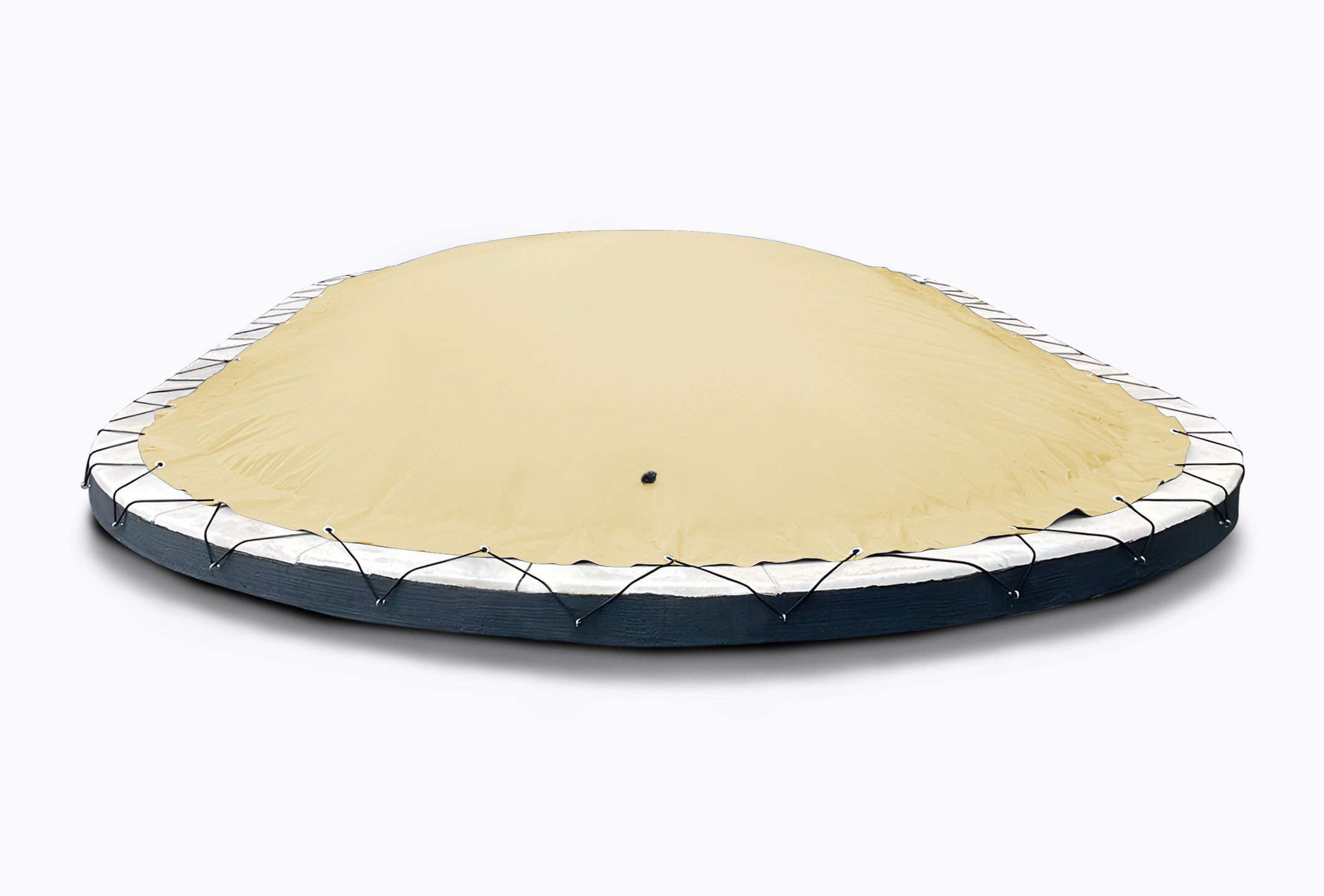 AirDeluxe Pool-Abdeckplane Ovale aufblasbare Poolplanen Schwimmbad günstig online kaufen
