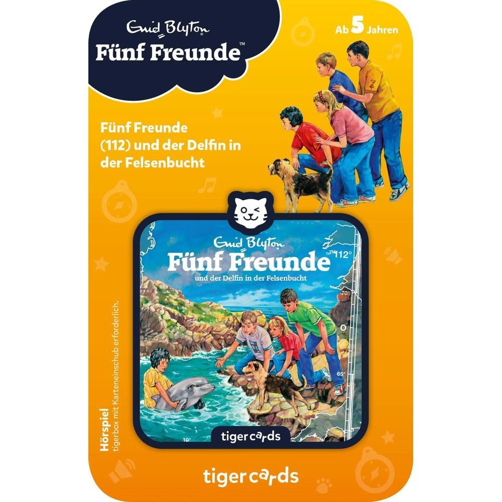 Tiger Media Deutschland GmbH Hörspiel tigercard - Fünf Freunde - Folge 112: und der Delfin in der...