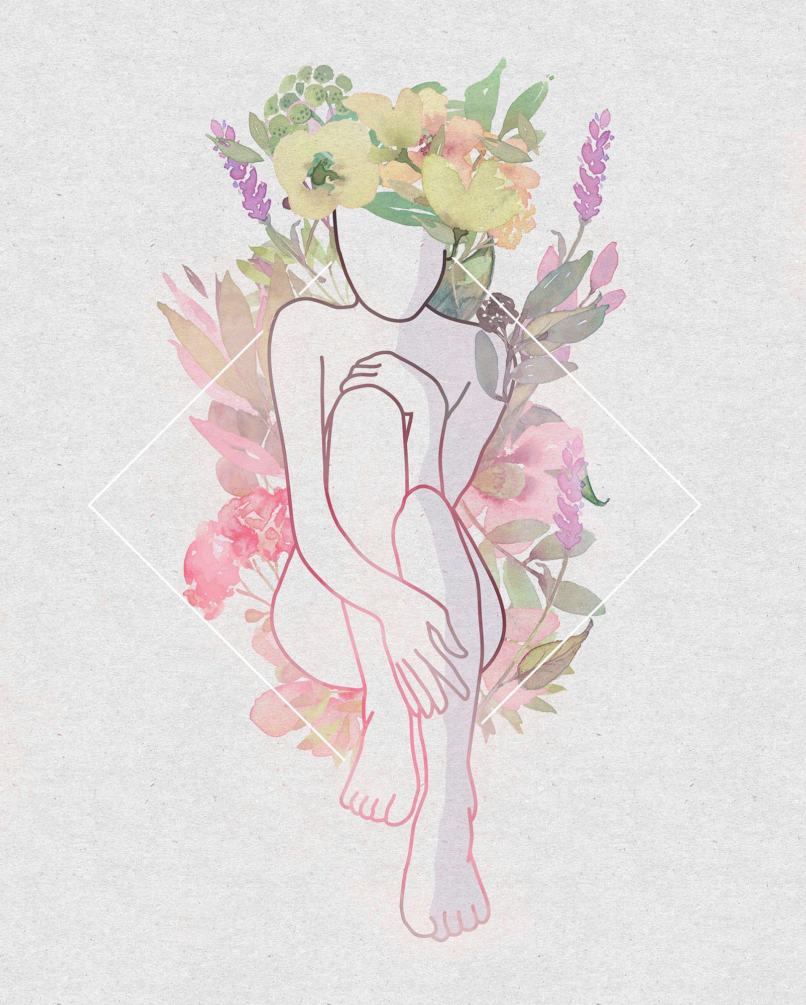 Komar Bild Bella Vita, Natur (1 St), Wandbild zur Dekoration - ohne Rahmen