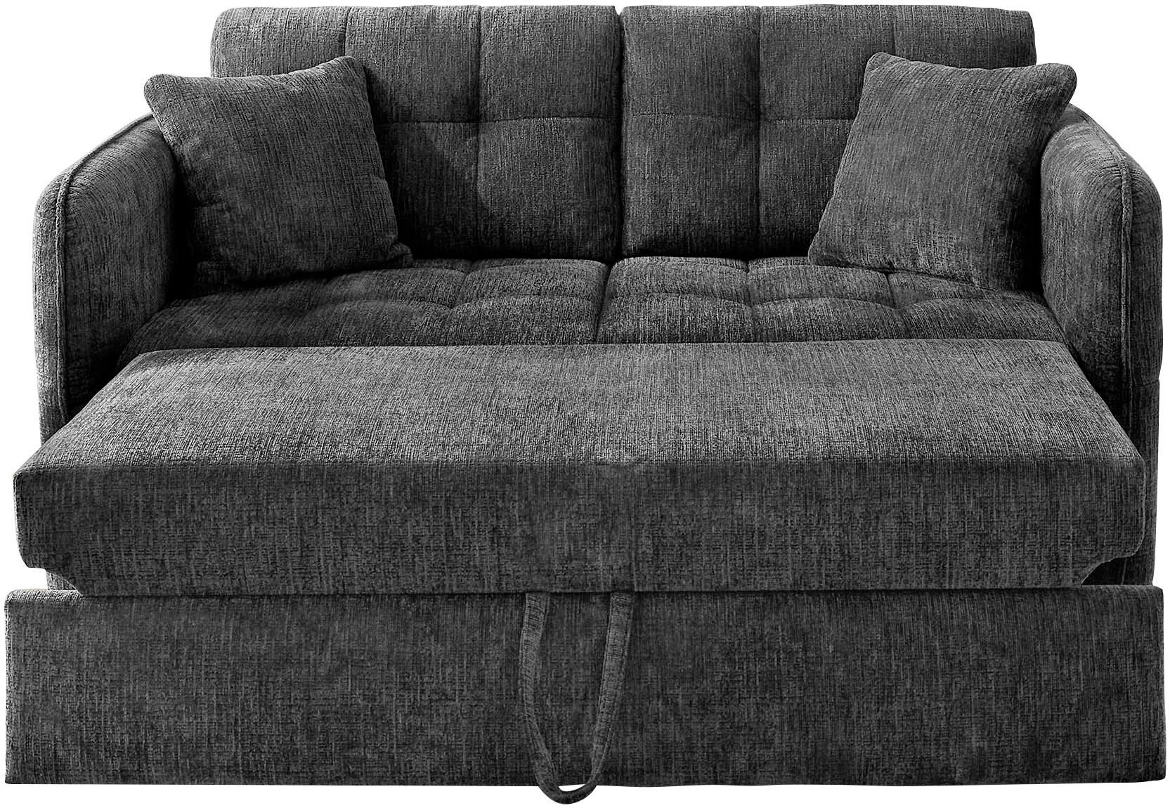 Jockenhöfer Gruppe Schlafsofa Leon, mit Schlaf- und Relaxfunktion, 3 Breiten und Farben wählbar, inklusive Kissen