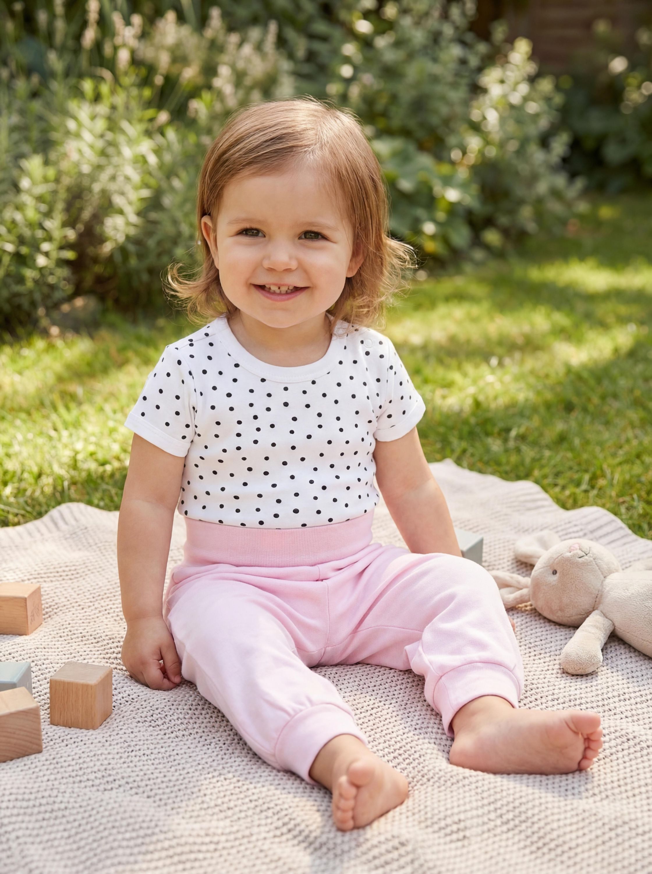 TupTam Kurzarmbody TupTam Mädchen Baby Body Kurzarm in Unifarben - 5er Pack