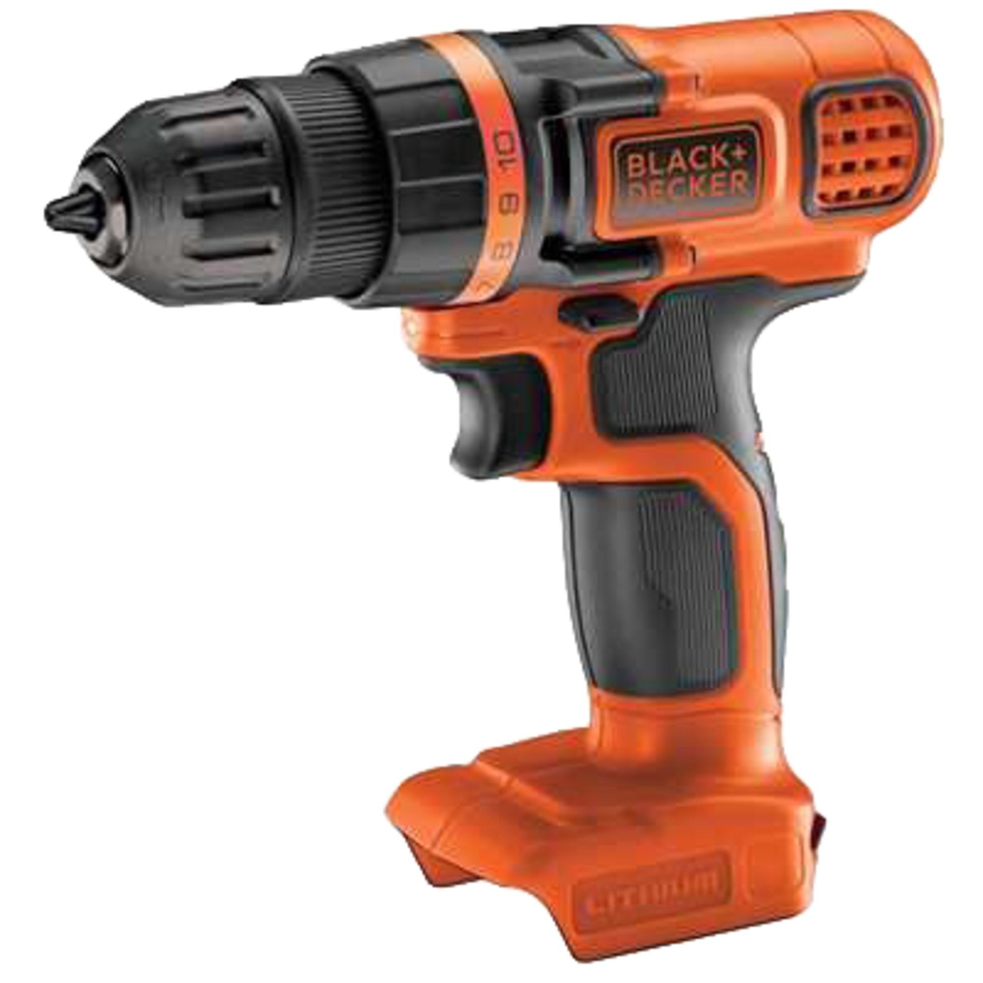 Black + Decker Bohrmaschine BLACK+DECKER Akku-Bohrschrauber BDCDD18N, 18Volt