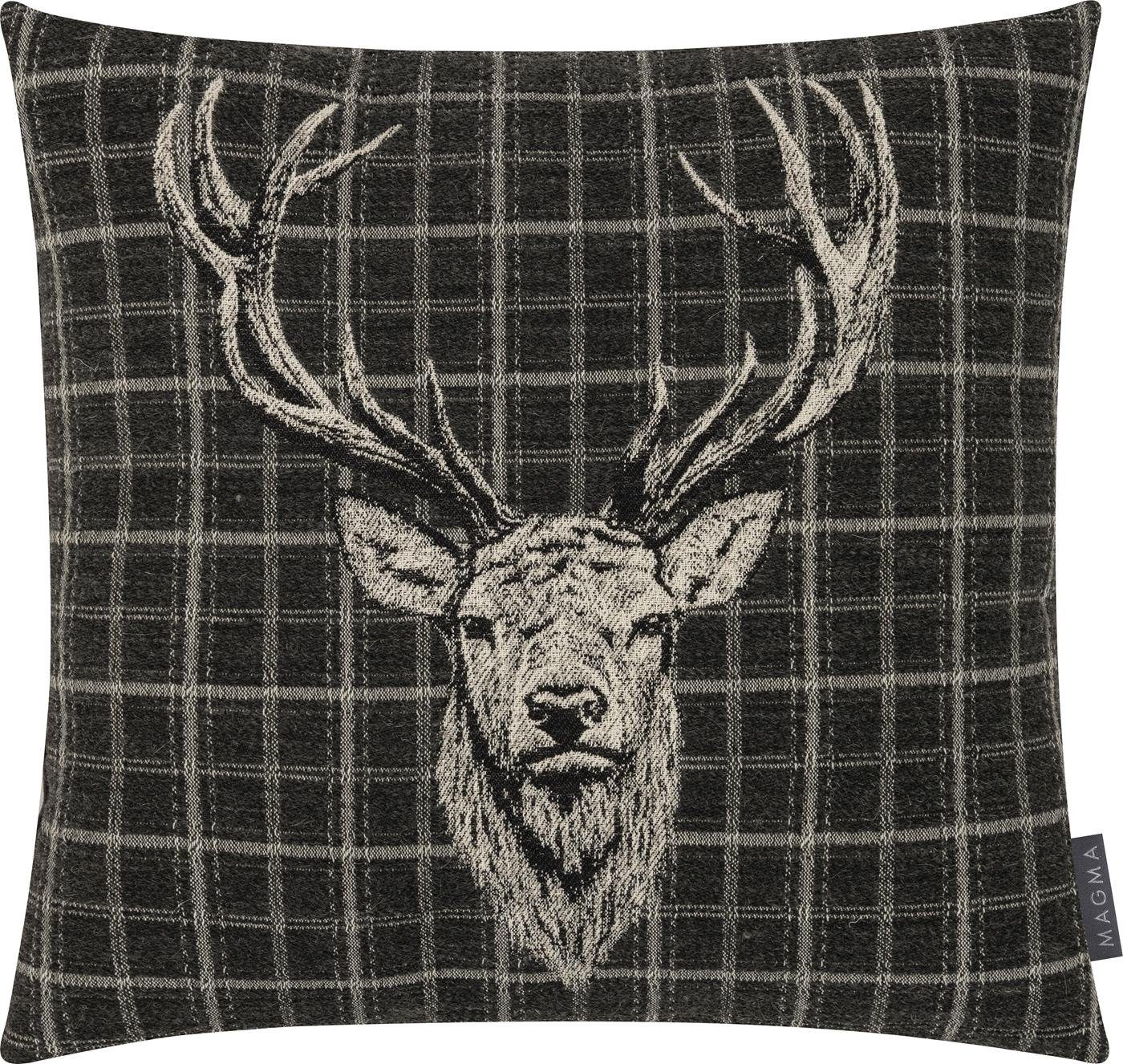 Magma Heimtex Kissenbezug Hirschkopf Landhaus Vintage günstig online kaufen