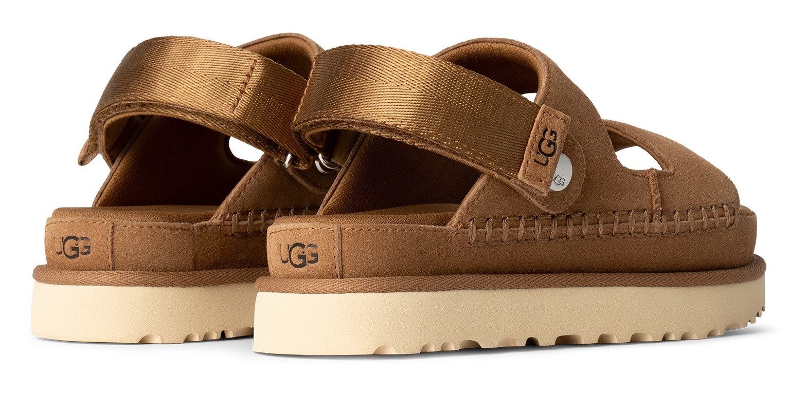 UGG GOLDENSTAR GLIDE Plateausandale, Clog, Mule, Sommerschuh mit weichem Fußbett