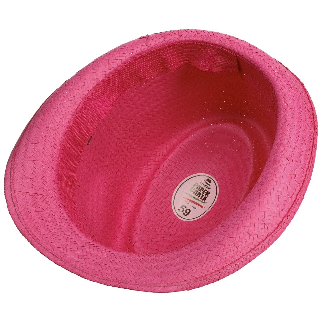 Lipodo Sonnenhut (1-St) Sommerhut mit Ripsband, Made in Italy