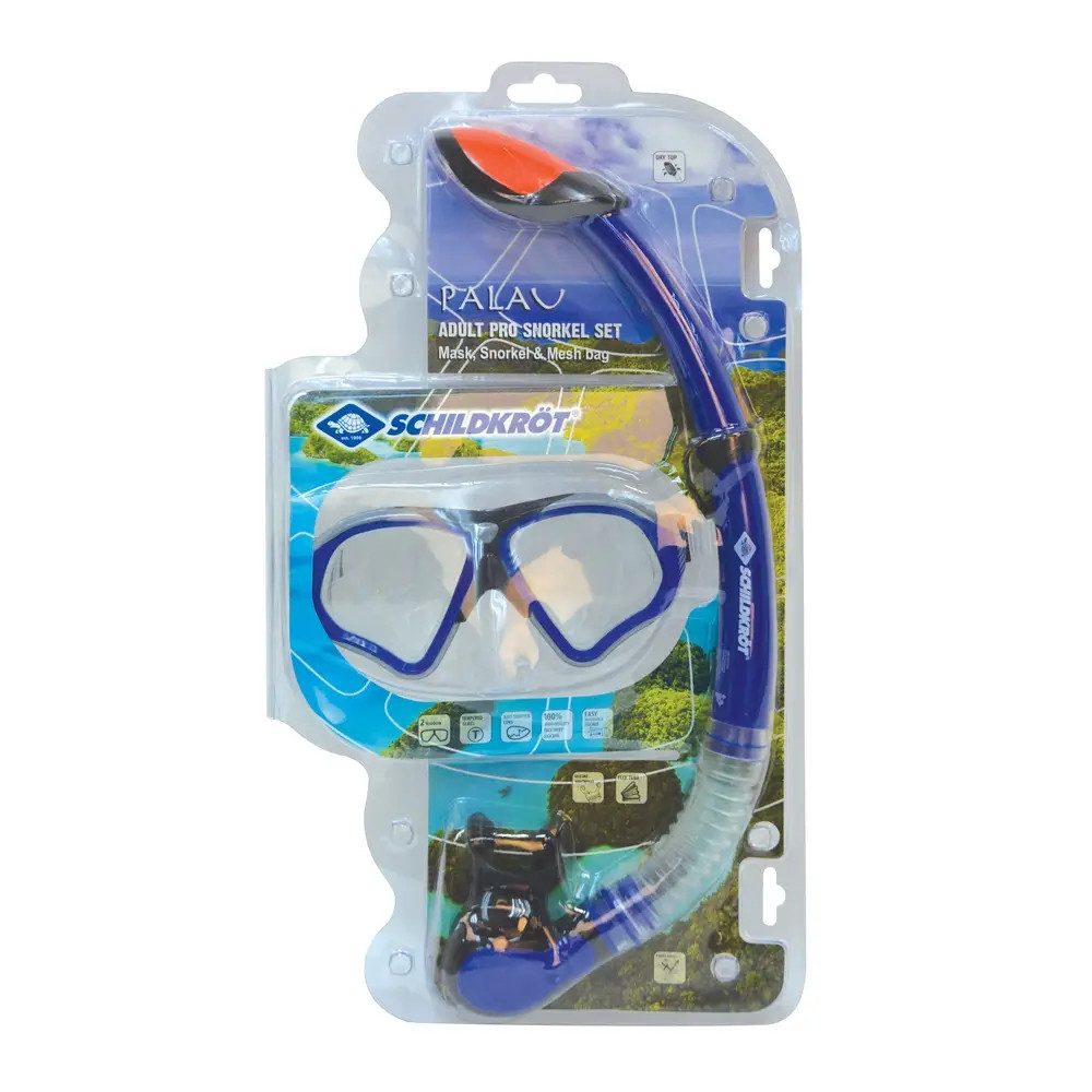 Schildkröt Funsports Taucherbrille Schildkröt Funsports - Schnorchel Set PALAU (2-teilig, im Blister + Me