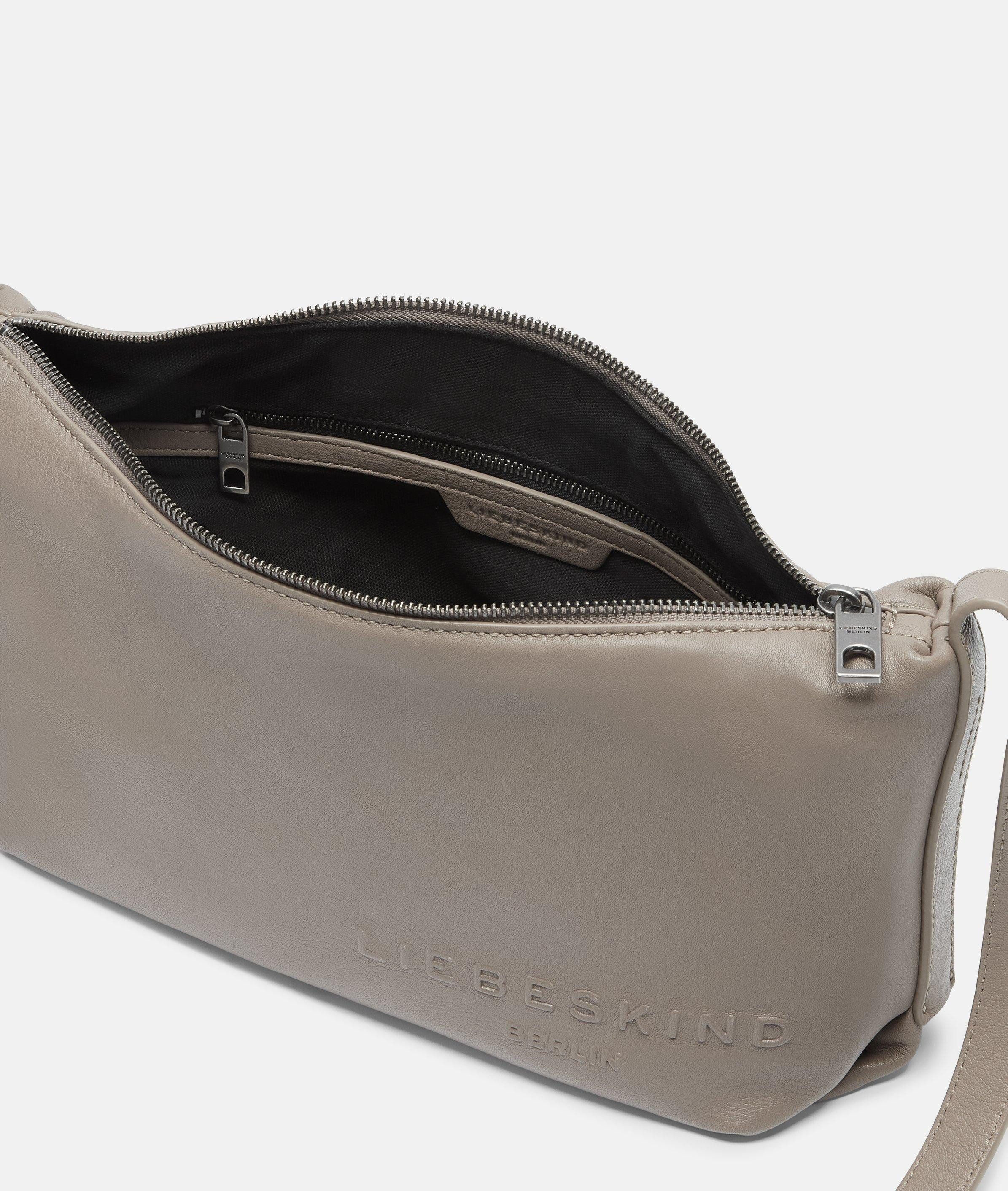 Liebeskind Berlin Umhängetasche Elvira Crossbody M, Geräumige Umhängetasche aus Leder