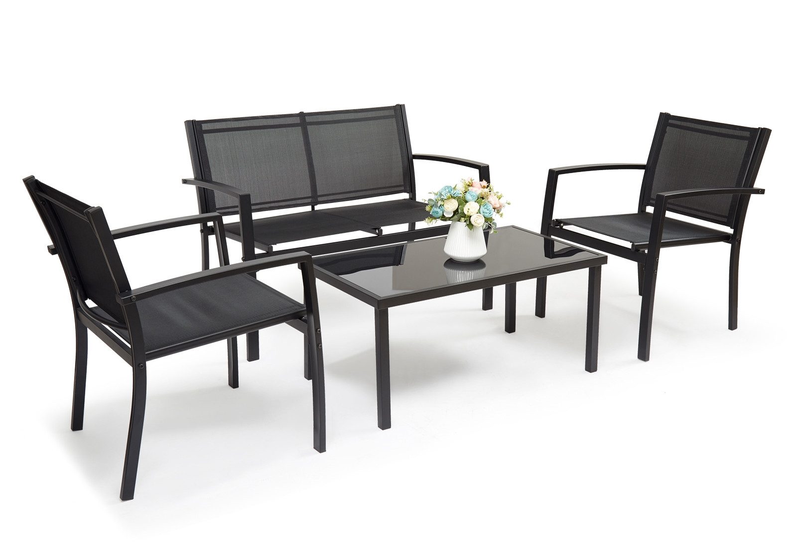 Mondeer Balkonset Gartenmöbel Set, (1 Tisch günstig online kaufen